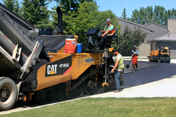 Permeable Paver Driveway in Dunstan, ME